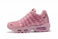 newest nike air max 95 femmes by christian  pink femmes